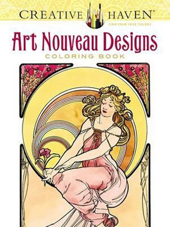 Creative Haven Art Nouveau Designs Coloring Book Creative Haven Art Nouveau Designs Coloring Book