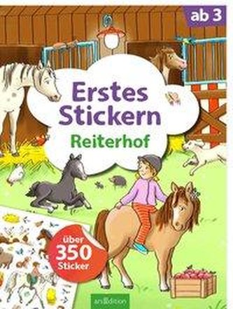 Erstes Stickern - Reiterhof