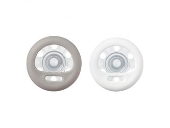 Šidítko C2N silikon Natural Chestnut 2ks 0-6m