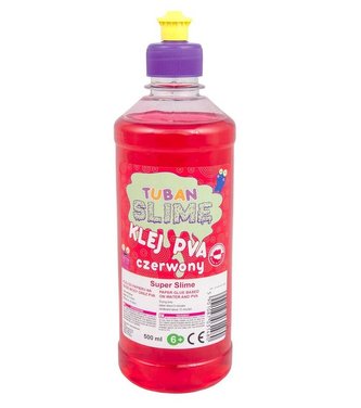 Klej czerwony PVA 500ml TUBAN