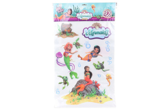 3D samolepky mořské panny