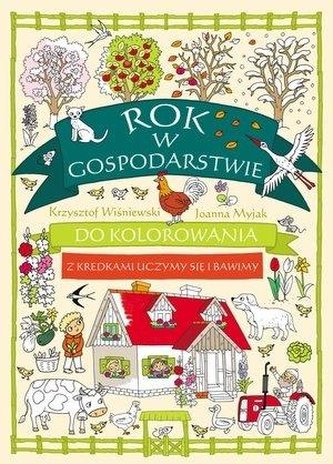 Rok w gospodarstwie do kolorowania Rok w gospodarstwie do kolorowania