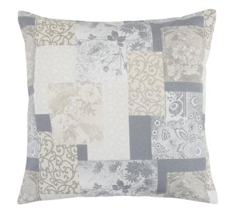 Povláček EMA - patchwork šedý - 45x45 cm