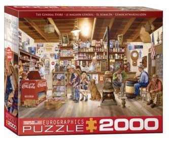 Puzzle 2000 Wiejski sklep