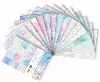 Blok z motywami Pastel A4/15K 80g HAPPY COLOR 1 ks