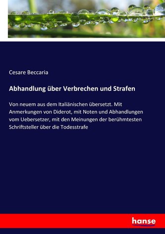 Abhandlung über Verbrechen und Strafen
