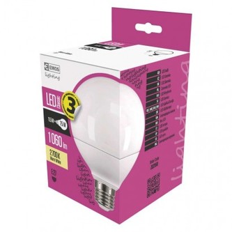 LED žárovka Classic Globe 11,5W E27 teplá bílá