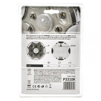 LED noční světlo P3310K s pohybovým čidlem na 3× AA