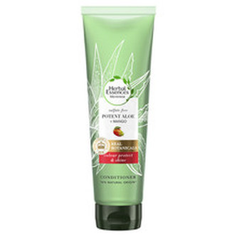 Herbal Essences Kondicionér pro suché a barvené vlasy Potent Aloe + Mango (Color Protect & Shine Conditioner) Objem 275 ml woman