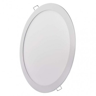 LED panel 297mm, kruhový vestavný bílý, 24W teplá bílá LED panel 297mm, kruhový vestavný bílý, 24W teplá bílá