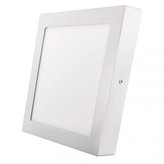 LED panel 225×225, čtvercový přisazený bílý, 18W teplá bílá