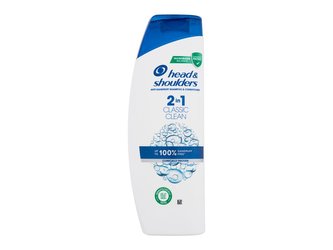 Head & Shoulders Šampon a kondicionér proti lupům 2 v 1 Classic Clean (Anti-Dandruff Shampoo & Conditioner) Objem 360 ml woman
