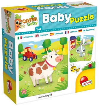 Carotina Baby - Puzzle The farm