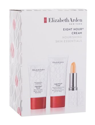 Elizabeth Arden Eight Hour Cream ochranný krém Eight Hour Cream Skin Protectant 15 ml + krém na ruce Eight Hour Cream Intensive Moisturizing Hand Treatment 30 ml + balzám na rty Eight Hour Cream Lip Protectant Stick SPF15 3,7 g