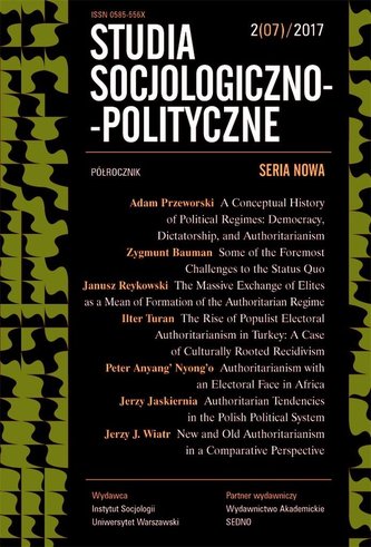 Studia Socjologiczno-Polityczne... nr 2(07)/2017 Studia Socjologiczno-Polityczne... nr 2(07)/2017