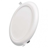 LED panel 2v1 230mm, kruhový přisazený/vestavný, 18W,tepl.b.