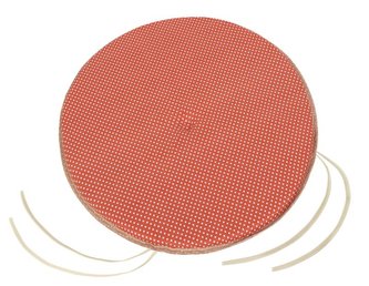 Sedák Adéla kulatý hladký - puntík hnědý - průměr 40 cm