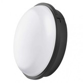 LED přisazené svítidlo, kruhové černé 20W neutrální b., IP65