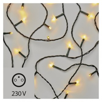 LED vánoční řetěz, 5m, vnitřní, teplá bílá LED vánoční řetěz, 5m, vnitřní, teplá bílá