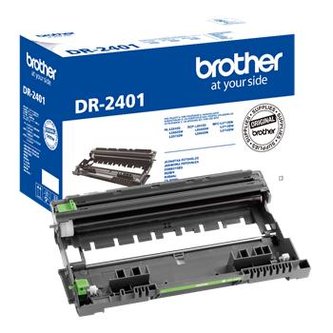 DR2401 Válec pro tiskárny HLL2312D, DCPL2512D, MFCL2712, BROTHER, černá, 12tis. stran DR2401 Válec pro tiskárny HLL2312D, DCPL2512D, MFCL2712, BROTHER, černá, 12tis. stran