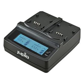 Nabíječka Jupio Duo Charger pro Li-Ion baterie - univerzální  (při použití redukcí)