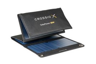 Solární panel Crossio SolarPower 28W nabíječka, 2x USB Solární panel Crossio SolarPower 28W nabíječka, 2x USB