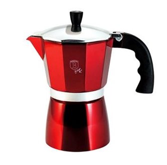 Konvice Berlingerhaus na espresso 6 šálků Burgundy Metallic