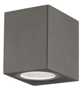 Svítidlo Nova Luce NERO S WALL GREY nástěnné, IP 54, GU10