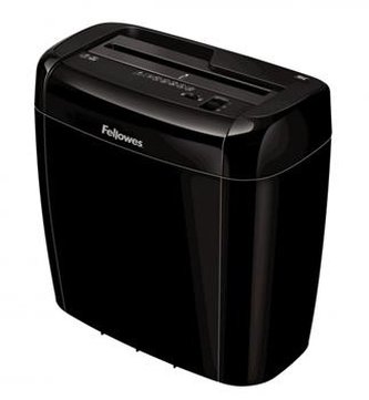 Skartovač Fellowes Powershred 36 C, P-4, Cross cut 4x40mm, 5 listů, 12l, Credit Card, Sponky