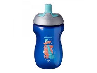 Netekoucí sportovní láhev 300ml 12m+ Blue