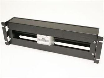 Jističová lišta Triton 19“ 3U s krytem černá