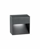 Svítidlo Nova Luce KRYPTON S STEP GREY schodišťové, IP 54, 3 W
