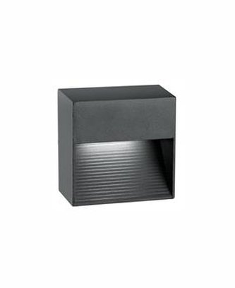 Svítidlo Nova Luce KRYPTON S STEP GREY schodišťové, IP 54, 3 W
