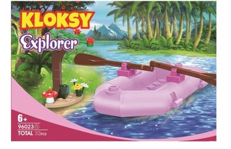 Klocki Kloksy Odkrywczyni 32 elementy