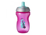 Netekoucí sportovní láhev 300ml 12m+ Pink