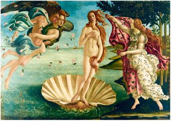 Puzzle 1000 Narodziny Wenus, Botticelli, 1485 Puzzle 1000 Narodziny Wenus, Botticelli, 1485
