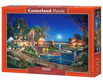 Puzzle 500 Jesienne wspomnienia CASTOR