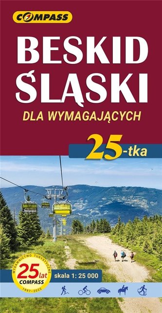 Mapa tur. - B. Śląski dla wymagających 1:25 000 Mapa tur. - B. Śląski dla wymagających 1:25 000