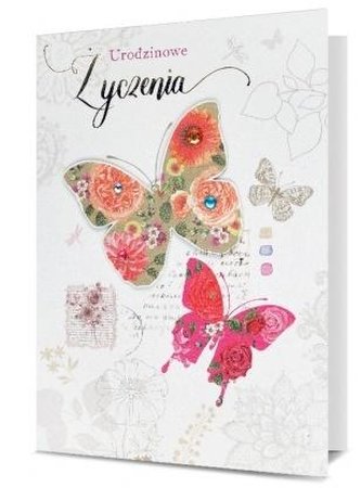 Karnet B6 Urodziny HM-200-1187