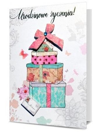 Karnet B6 Urodziny HM-200-1189