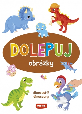 Dolepuj obrázky - dinosaury