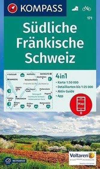 Südliche Fränkische Schweiz 1:50 000