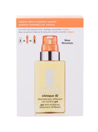 Clinique Clinique ID matující gel Dramatically Different Oil-Control Gel 115 ml + pleťové sérum Active Cartridge Concentrate Fatigue 10 ml