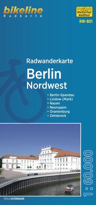 Radwanderkarte Berlin Nordwest 1:60.000 (RW-B01)