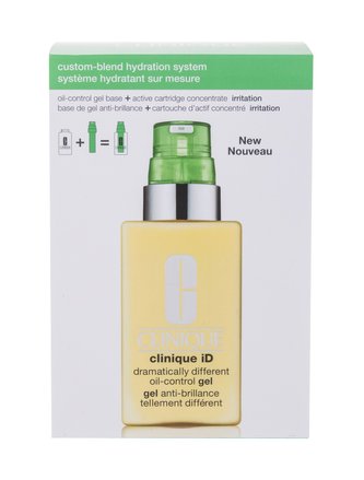 Clinique Clinique ID matující gel Dramatically Different Oil-Control Gel 115 ml + pleťové sérum Active Cartridge Concentrate Irritation 10 ml