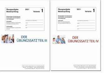 Das Übungspaket Teil III+ IV - Variante 1