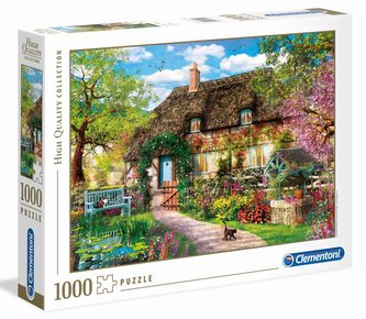 Puzzle Domek s předzahrádkou 1000 dílků