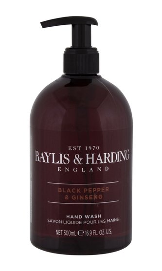 Baylis & Harding For Him Tekuté mýdlo Black Pepper & Ginseng 500 ml pro muže