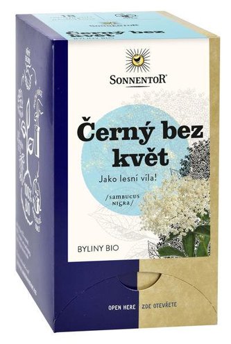 Sonnentor - Černý bez květ bio