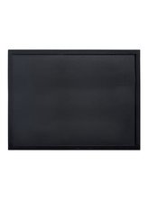 Tabule Securit WOODY nástěnná na popis křídou 60x80cm, Black + popisovač